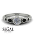 Bezel Symmetrical Diamond Ring - Ivy No. 33