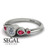 Bezel Symmetrical Diamond Ring - Ivy No. 48