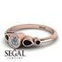 Bezel Symmetrical Diamond Ring - Ivy No. 32