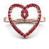 Big Heart Ruby Ring - Ada No. 11