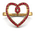 Big Heart Ruby Ring - Ada No. 10