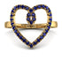 Big Heart Sapphire Ring - Ada No. 13