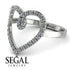 Big Heart Diamond Ring - Ada No. 3