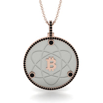 Bitcoin Black Diamond Atom Necklace - Kingston No. 26 image 1