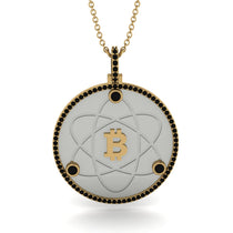 Bitcoin Black Diamond Atom Necklace - Kingston No. 25 image 1