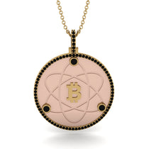 Bitcoin Black Diamond Atom Necklace - Kingston No. 22 image 1