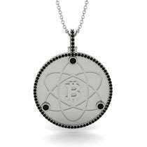 Bitcoin Black Diamond Atom Necklace - Kingston No. 27 image 1