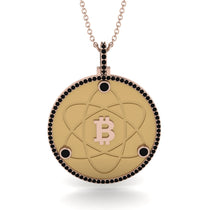 Bitcoin Black Diamond Atom Necklace - Kingston No. 20 image 1