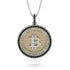 Bitcoin Black Diamond Necklace - Cooper No. 21