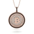 Bitcoin Black Diamond Necklace - Cooper No. 26
