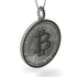 Bitcoin Black Diamond Round Pendant - Easton No. 27