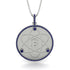 Bitcoin Sapphire Atom Necklace - Kingston No. 45