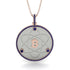 Bitcoin Sapphire Atom Necklace - Kingston No. 44