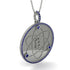 Bitcoin Sapphire Atom Necklace - Kingston No. 45