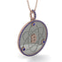 Bitcoin Sapphire Atom Necklace - Kingston No. 44