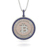 Bitcoin Sapphire Necklace - Cooper No. 42