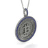 Bitcoin Sapphire Necklace - Cooper No. 45