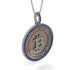 Bitcoin Sapphire Necklace - Cooper No. 42