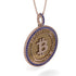 Bitcoin Sapphire Necklace - Cooper No. 38