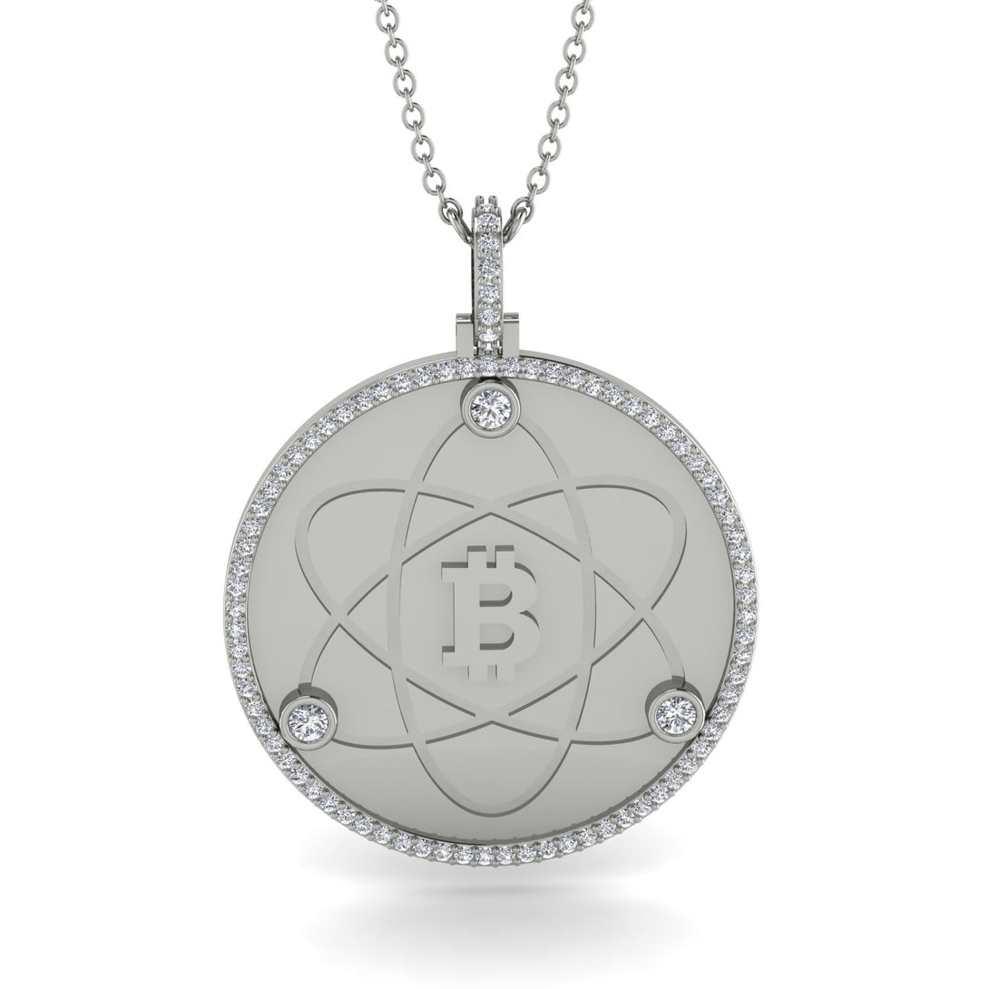 Bitcoin Diamond Atom Necklace - Kingston No. 9