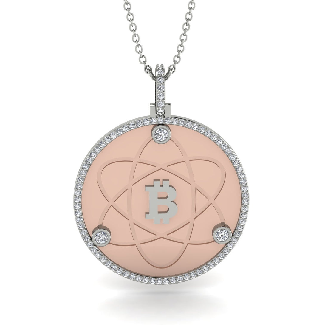 Bitcoin Diamond Atom Necklace - Kingston No. 6