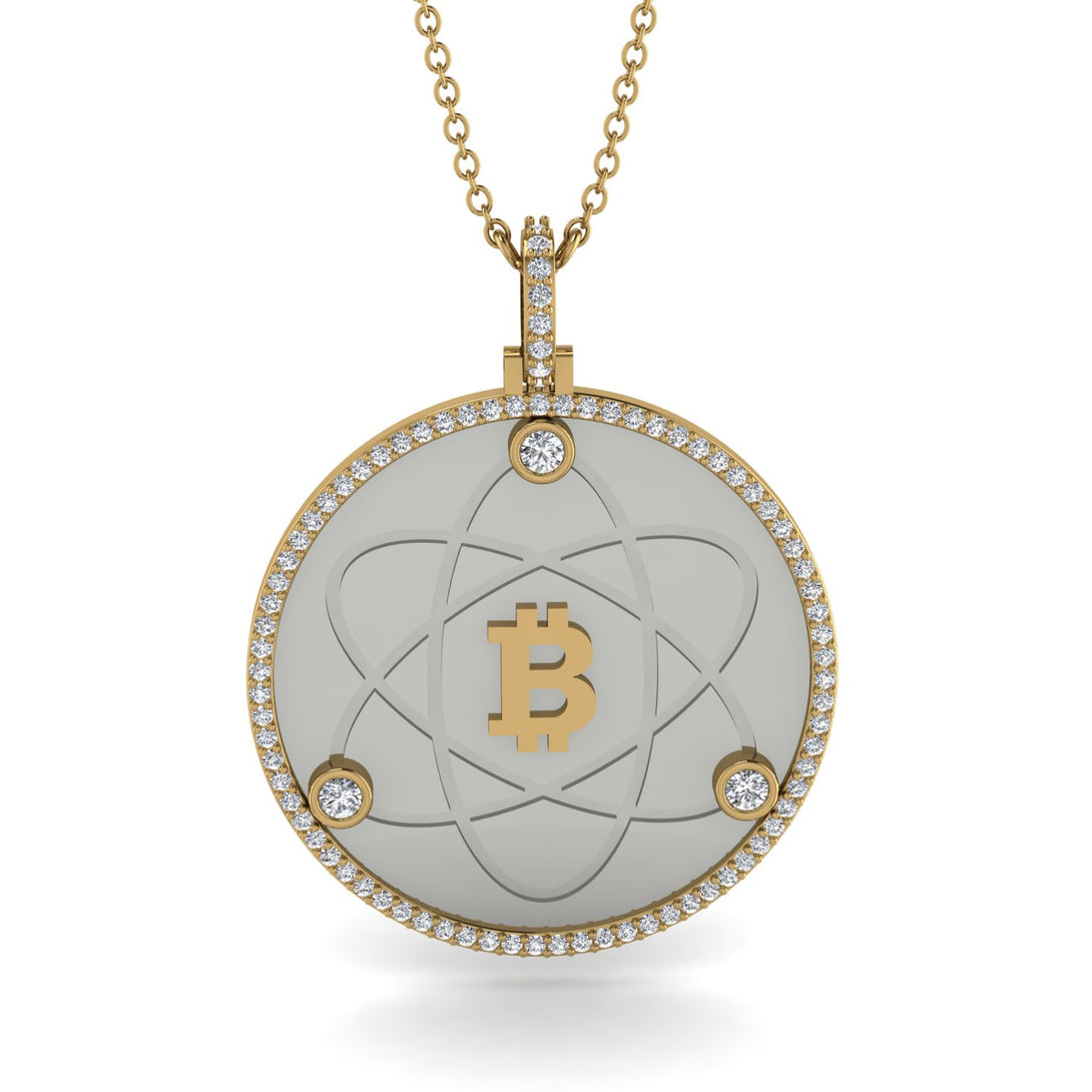 Bitcoin Diamond Atom Necklace - Kingston No. 7