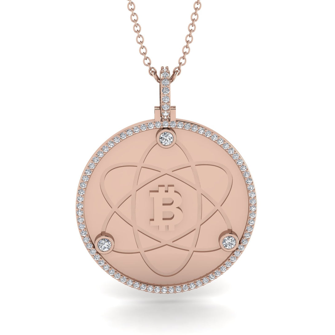 Bitcoin Diamond Atom Necklace - Kingston No. 5