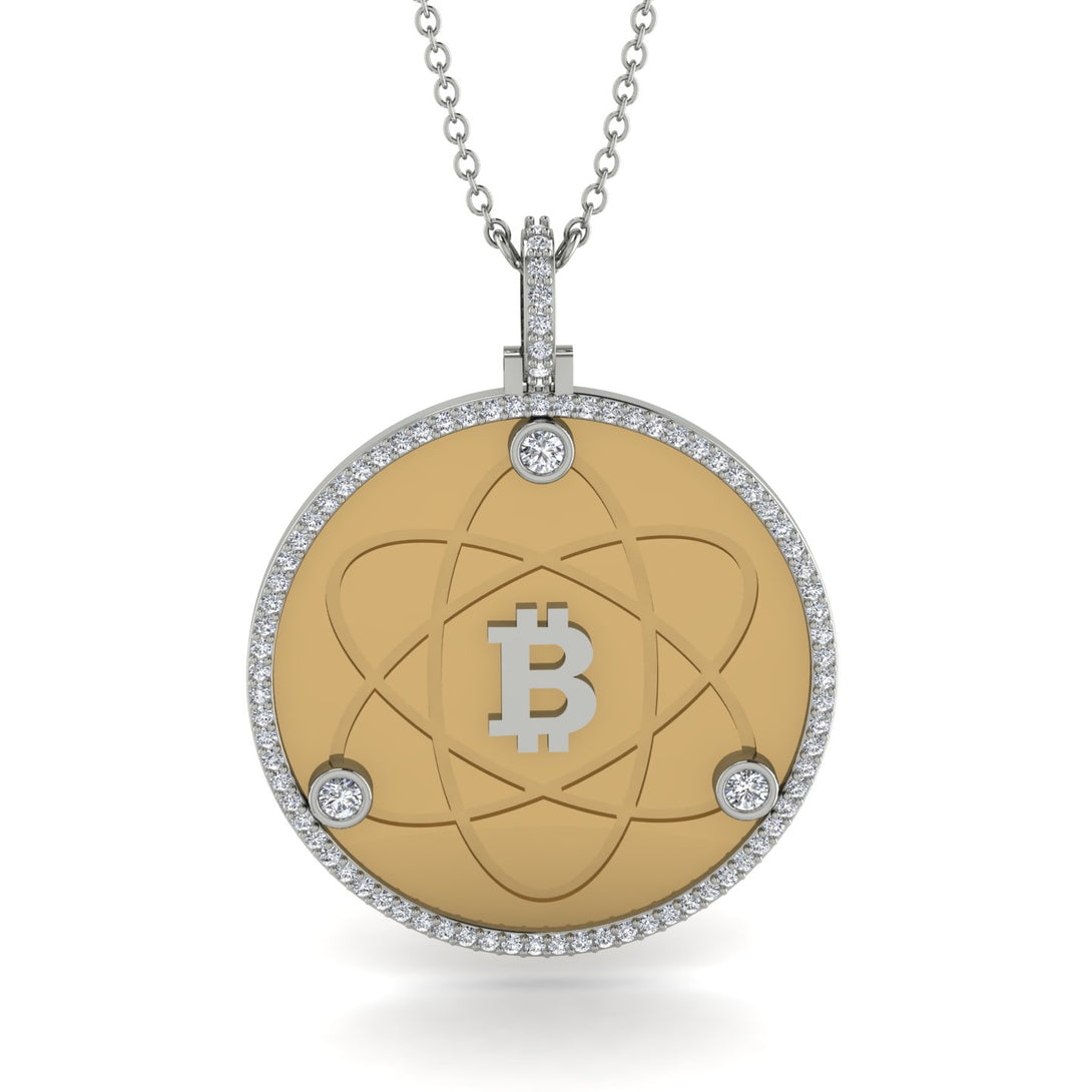 Bitcoin Diamond Atom Necklace - Kingston No. 3