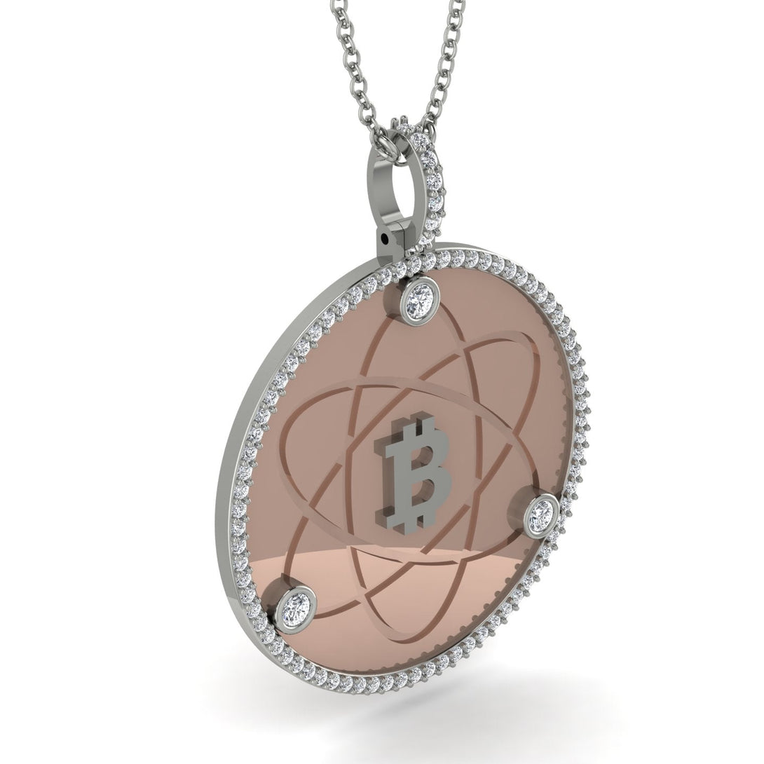 Bitcoin Diamond Atom Necklace - Kingston No. 6