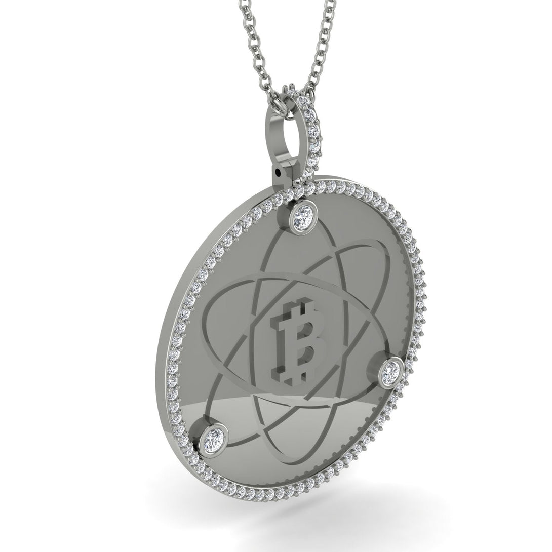 Bitcoin Diamond Atom Necklace - Kingston No. 9