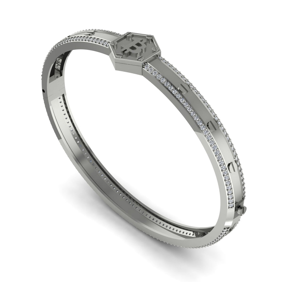 Bitcoin Diamond Bracelet - Wesley No. 9
