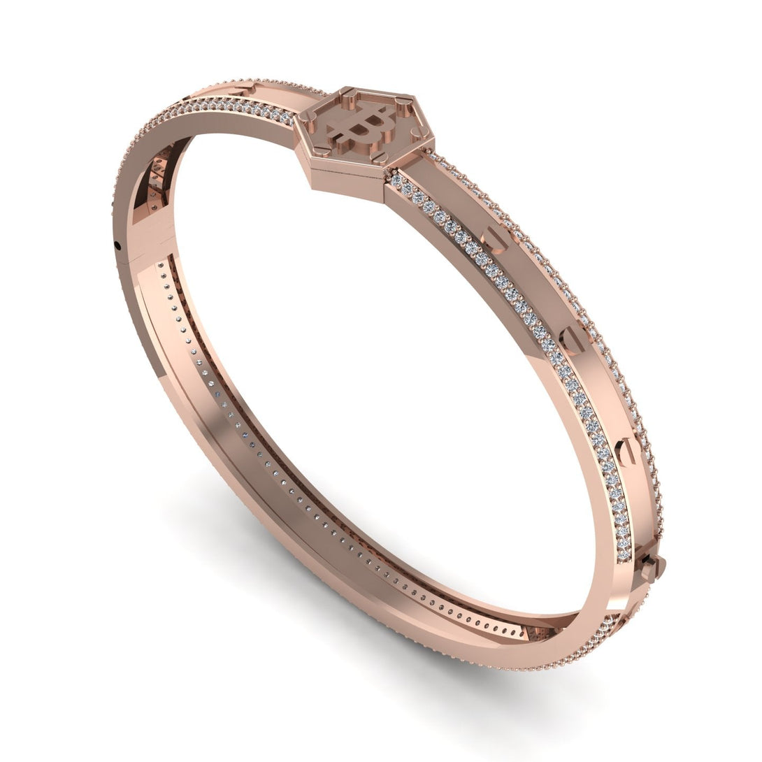 Bitcoin Diamond Bracelet - Wesley No. 5