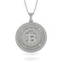 Bitcoin Diamond Necklace - Cooper No. 9