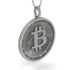 Bitcoin Diamond Round Pendant - Easton No. 9
