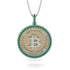 Bitcoin Emerald Necklace - Cooper No. 12