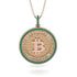Bitcoin Emerald Necklace - Cooper No. 11