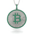 Bitcoin Emerald Round Pendant - Easton No. 18