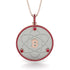 Bitcoin Ruby Atom Necklace - Kingston No. 35