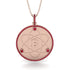 Bitcoin Ruby Atom Necklace - Kingston No. 32