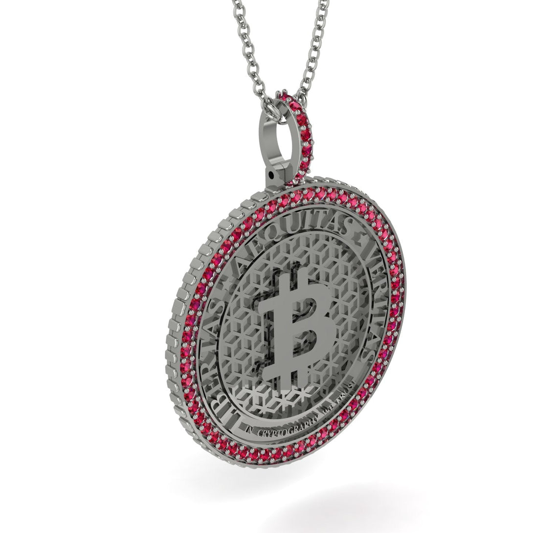 Bitcoin Ruby Necklace - Cooper No. 36