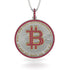Bitcoin Ruby Round Pendant - Easton No. 30