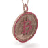 Bitcoin Ruby Round Pendant - Easton No. 32