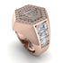 Bitcoin Diamond Signet Ring - Axel No. 8