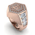 Bitcoin Diamond Signet Ring - Axel No. 5