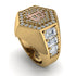 Bitcoin Diamond Signet Ring - Axel No. 4