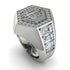 Bitcoin Diamond Signet Ring - Axel No. 9