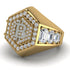 Bitcoin Diamond Signet Ring - Axel No. 7