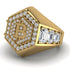 Bitcoin Diamond Signet Ring - Axel No. 1