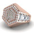 Bitcoin Diamond Signet Ring - Axel No. 8
