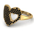 Black Diamond Heart With Missing Piece - Camille No. 7 image 1